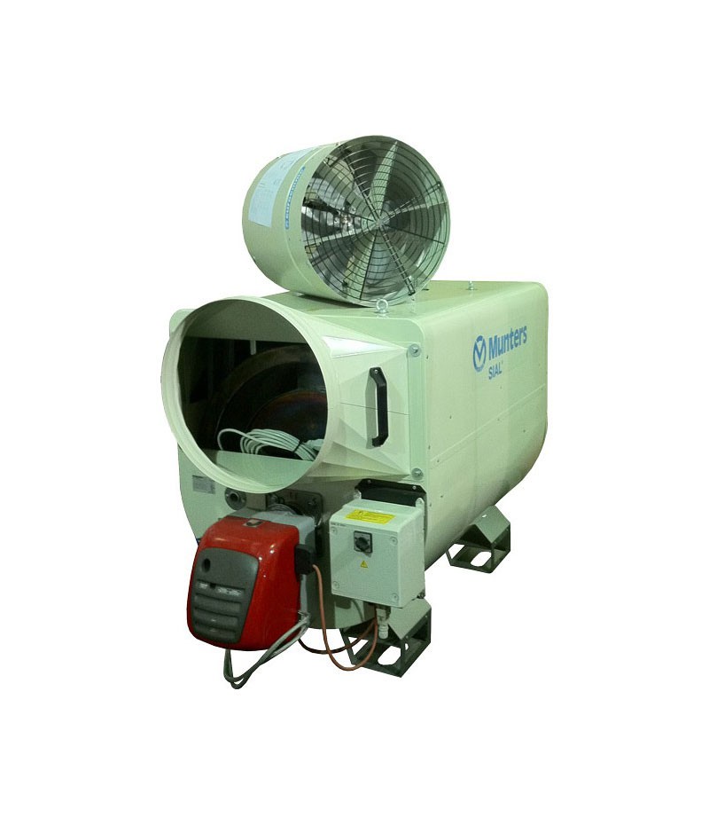 Ventilateur axial air chaud